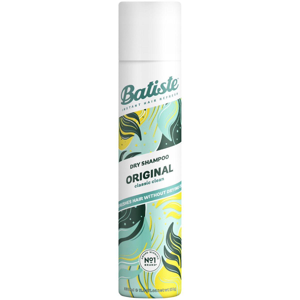 Batiste Original Dry Shampoo - suchy szampon pochłaniający nadmiar sebum, 350ml