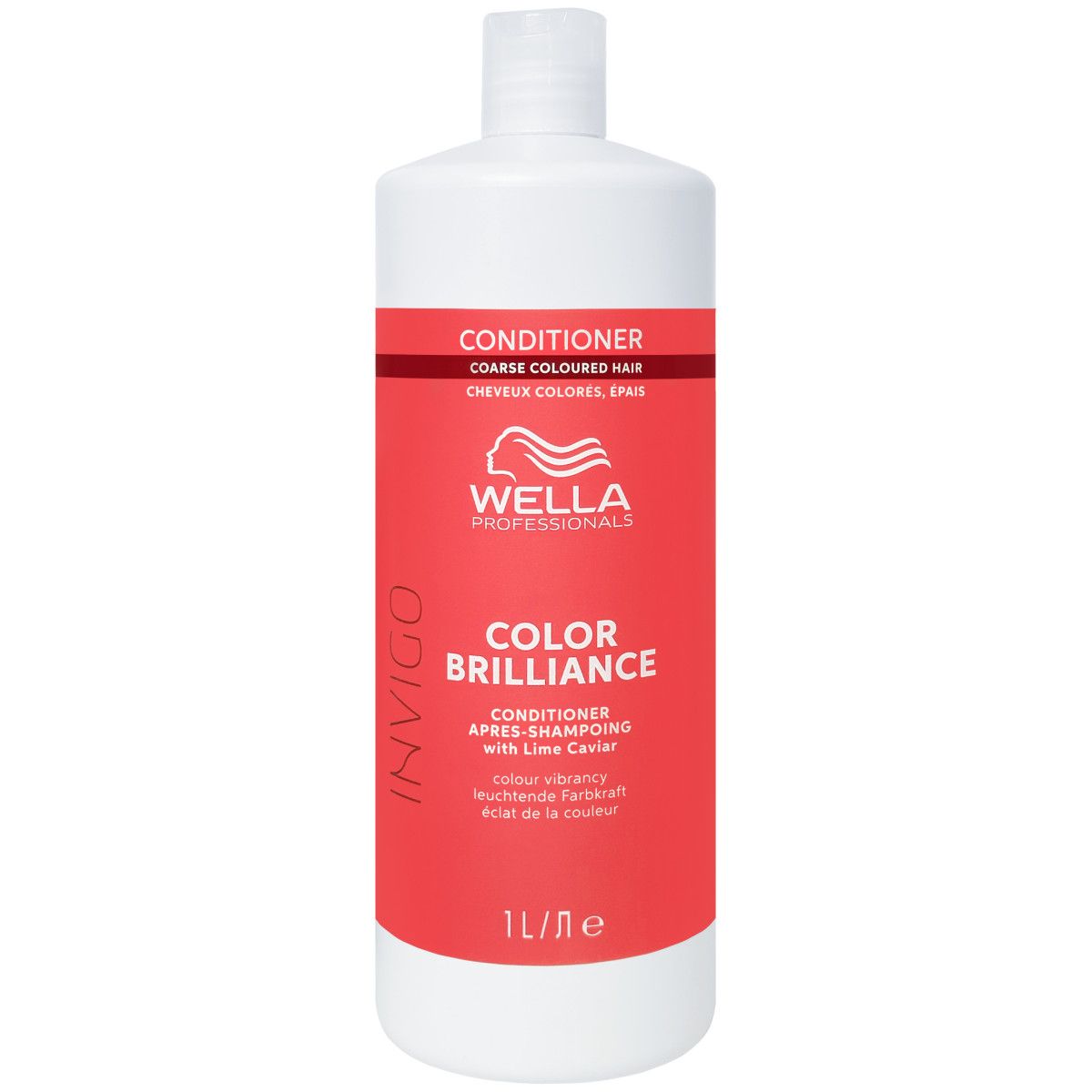 Wella Invigo Color Brilliance Conditioner - odżywka do włosów grubych, 1000ml