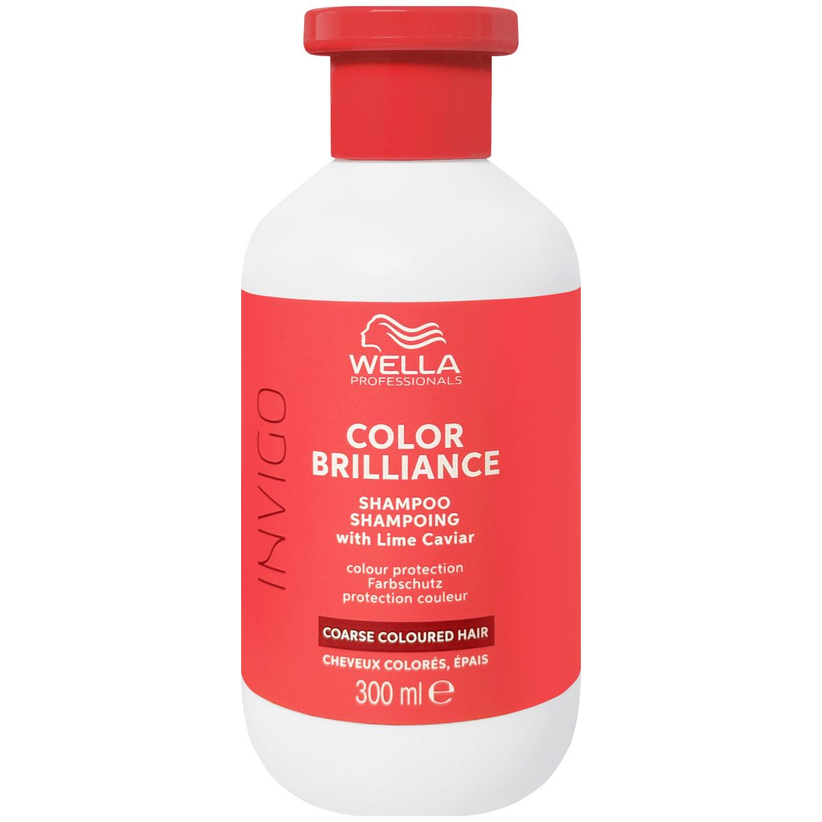 Wella Invigo Color Brilliance Shampoo - wzmacniający szampon do włosów grubych, 300ml