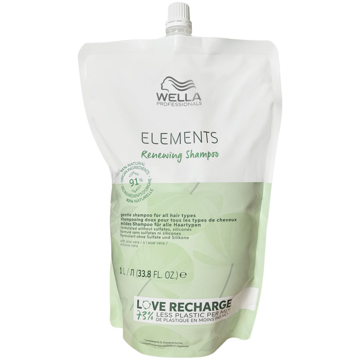 Wella Elements Renewing Shampoo - szampon do wszystkich rodzajów włosów, refill , 1000ml