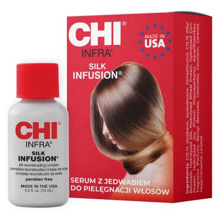 CHI Infra Silk Infusion - serum z jedwabiem do włosów 15ml