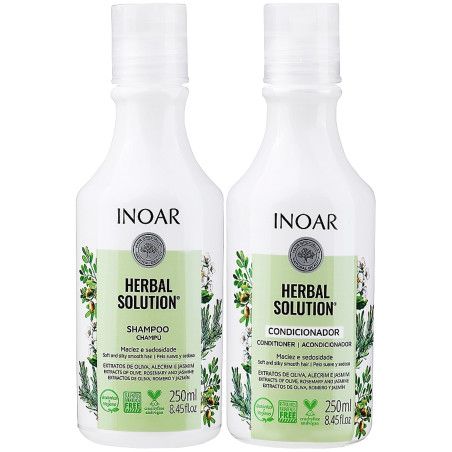 Inoar Herbal Solution Duo Pack zestaw przeciwłupieżowy 2x250ml