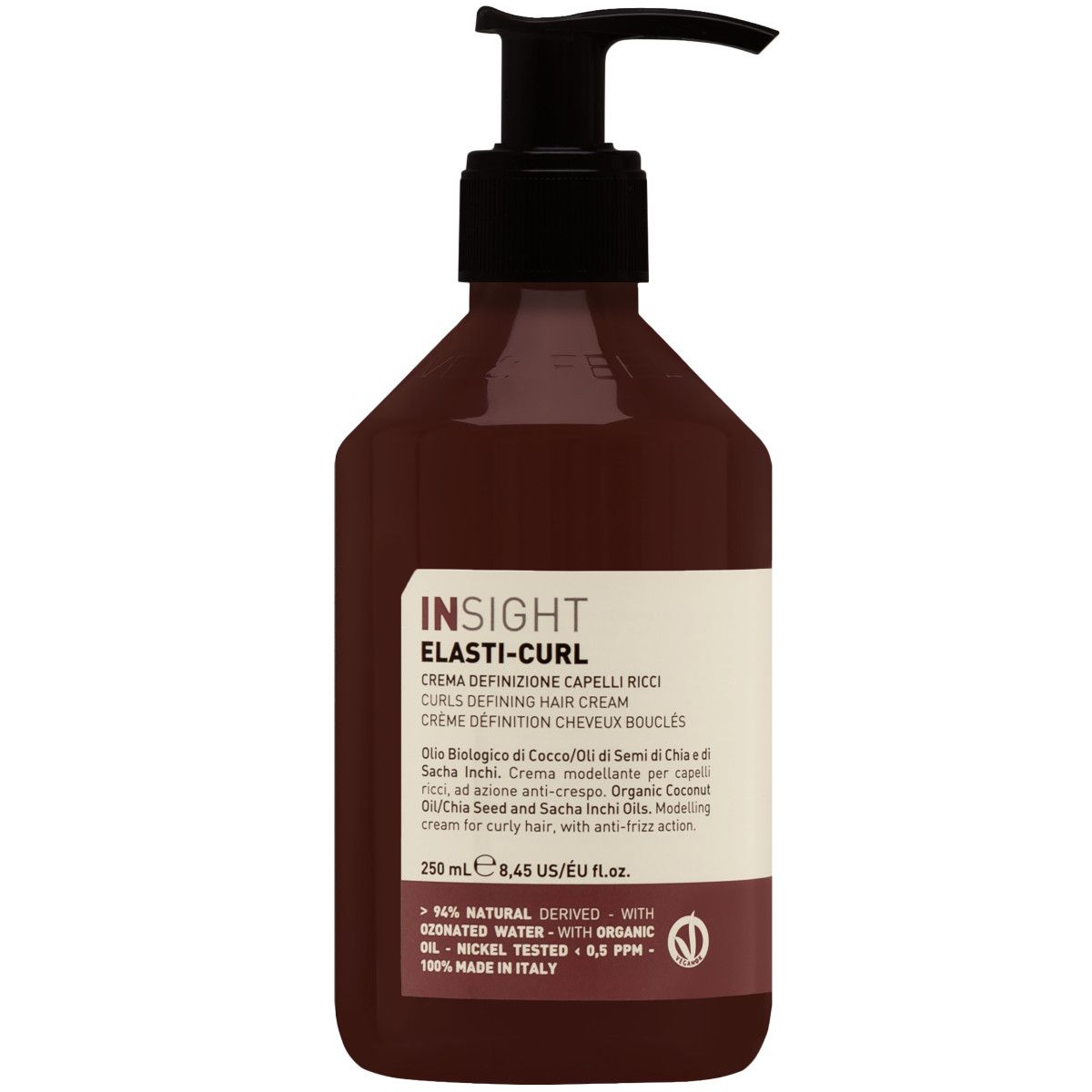 Insight ElastiCurl Defining Cream - definiujący krem do stylizacji włosów kręconych, 250ml