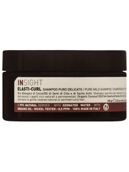 Insight ElastiCurl Pure Mild Shampoo - delikatny szampon do włosów kręconych, 100ml