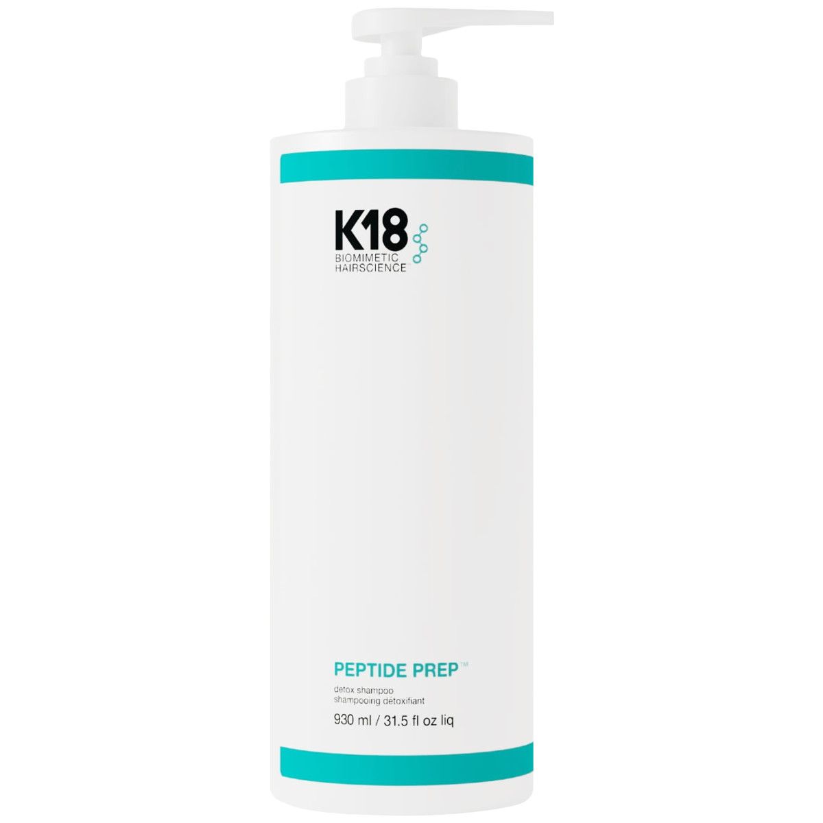 K18 Peptide Prep Detox Shampoo - Detoksykujący szampon do skóry głowy, 930ml