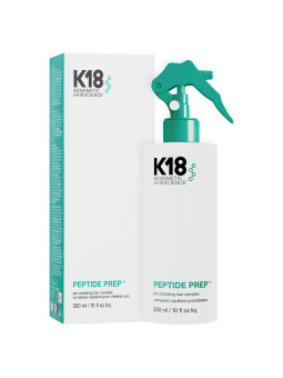 K18 Peptide Prep Pro Chelating - oczyszczająca kuracja usuwająca metale z włosów, 300ml