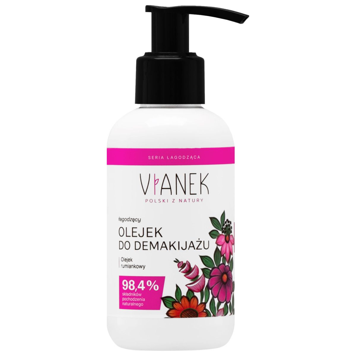 Vianek Łagodzący olejek do demakijażu twarzy 150 ml