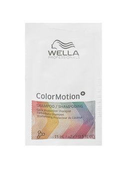 Wella Color Motion Shampoo - szampon przedłużający trwałość koloru włosów farbowanych, 15ml