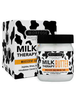 Morfose Milk Therapy Butter - odżywcze masło do włosów z proteinami mleka, 200ml