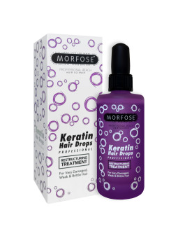 Morfose Keratin Hair Drops Serum - regenerujące serum do włosów, 100ml
