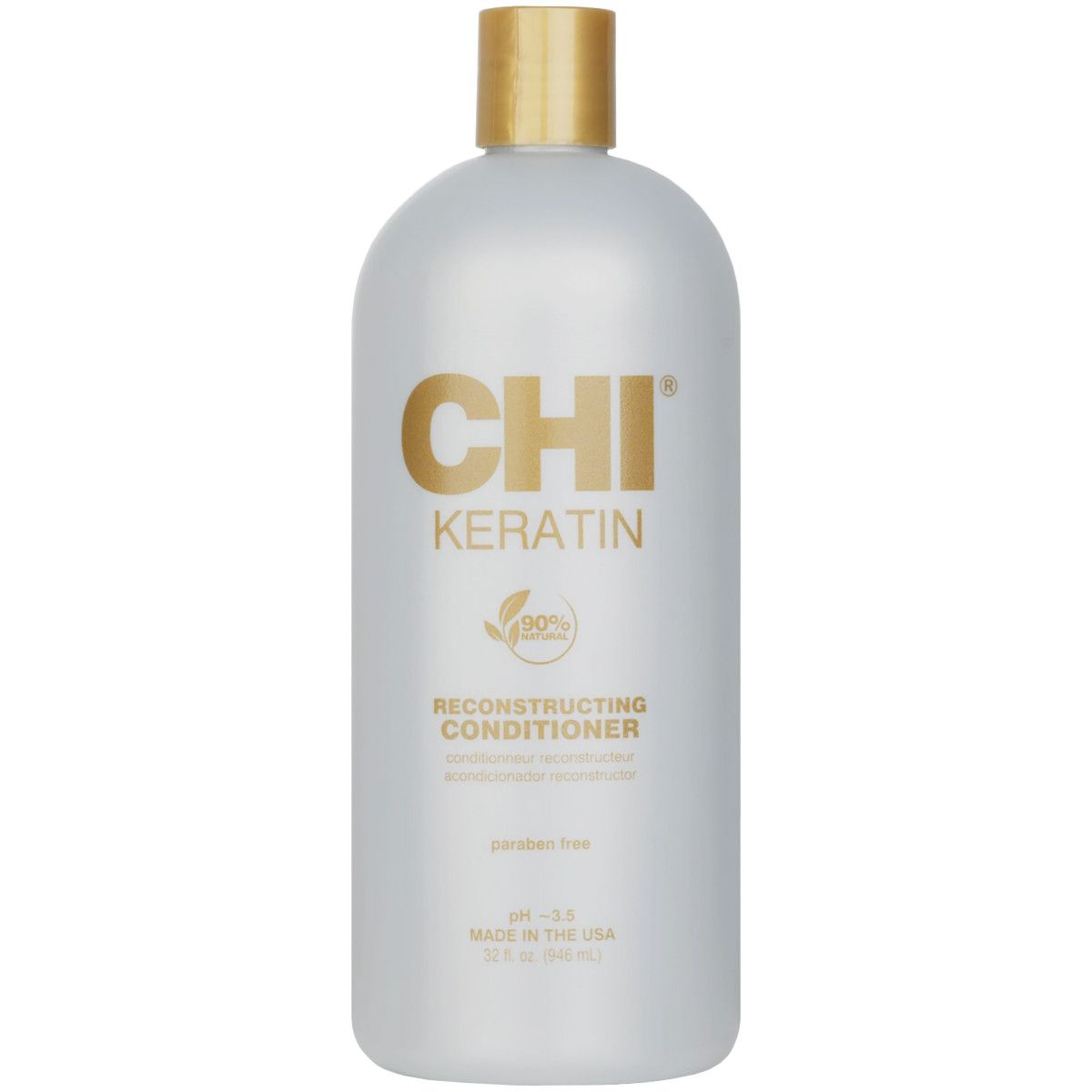 CHI Keratin - Odżywka do włosów zniszczonych i osłabionych, 946ml