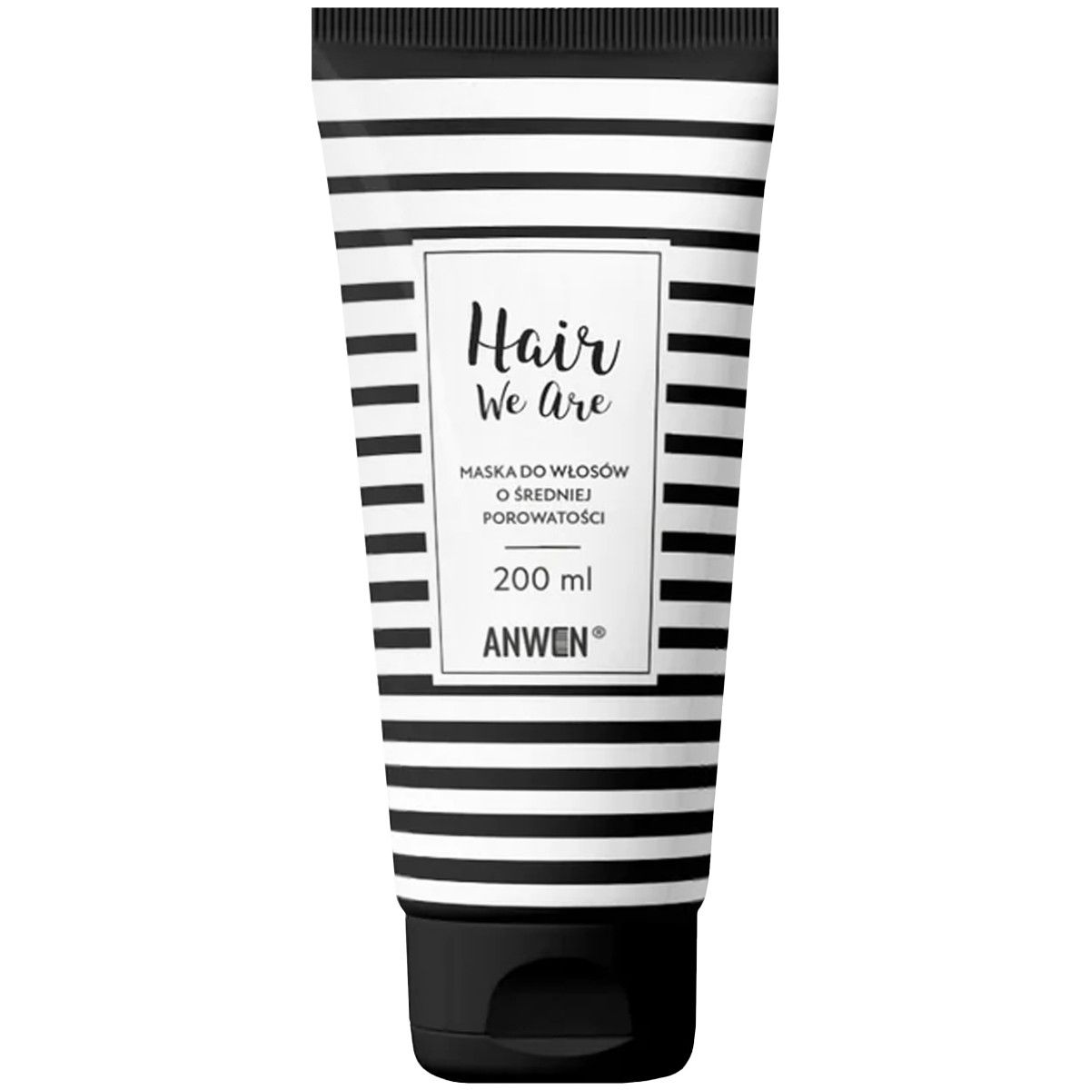 Anwen Hair We Are - maska do włosów o średniej porowatości z olejem rycynowym, 200ml