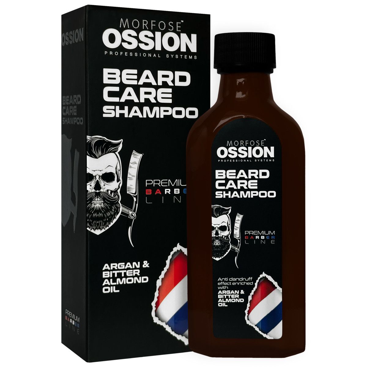 Morfose Ossion PB Beard Care Shampoo - szampon do brody, 100ml