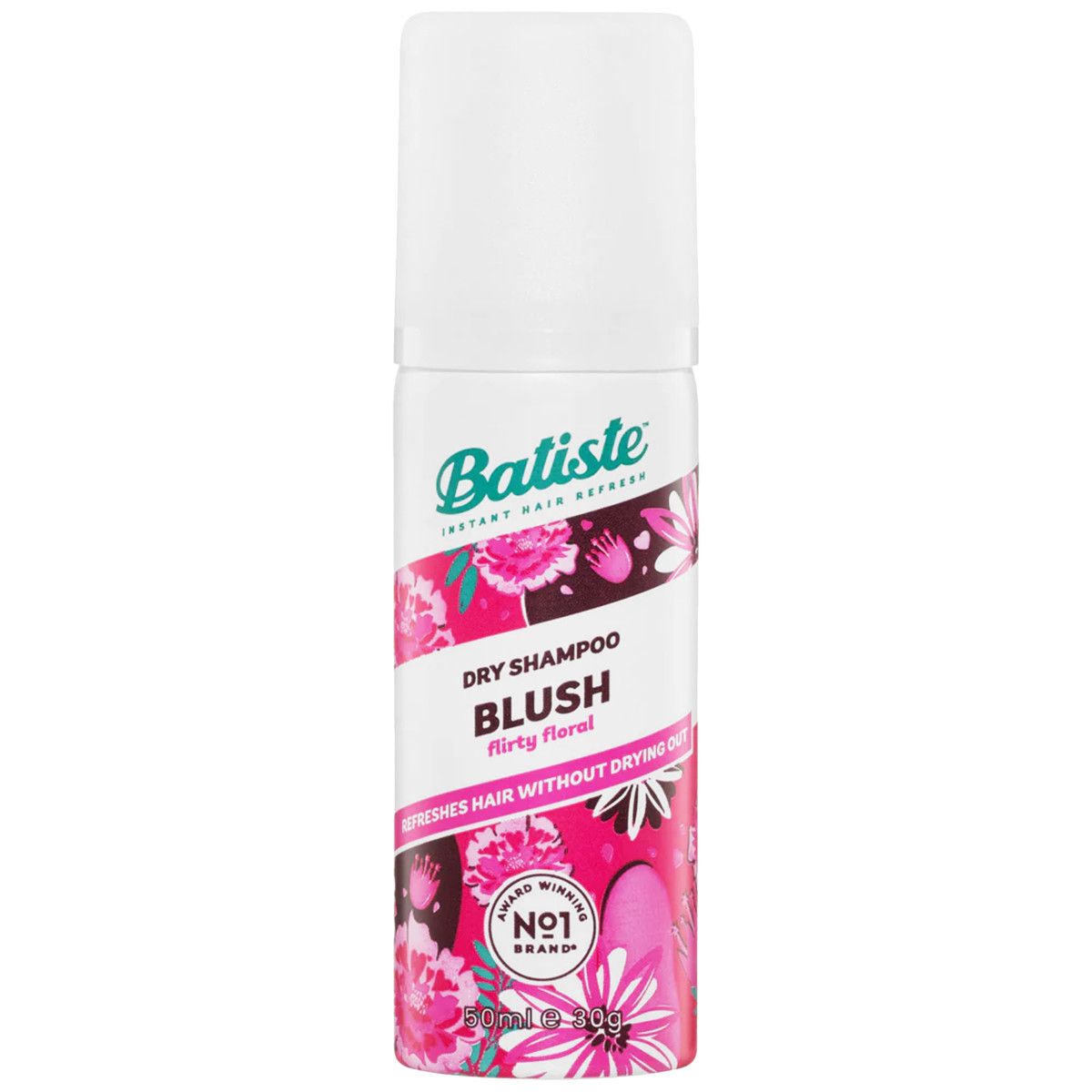 Batiste Blush Dry, suchy szampon z nutą piżma, dodaje włosom objętości 50ml