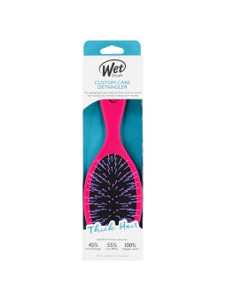 Wet Brush Custom Care Detangler Thick Hair - szczotka do włosów grubych RÓŻOWA