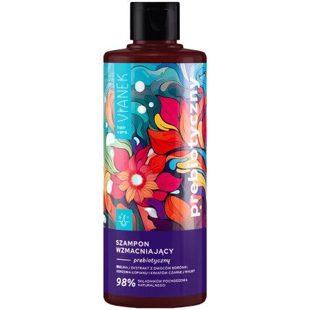 Vianek Szampon Prebiotyczny - wzmacniający szampon do włosów, 300ml