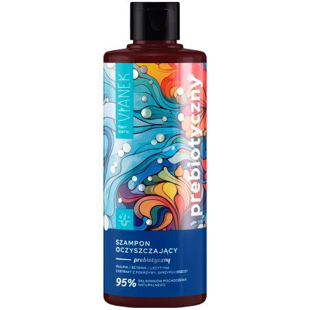 Vianek Szampon Prebiotyczny - oczyszczający szampon do włosów, 300ml