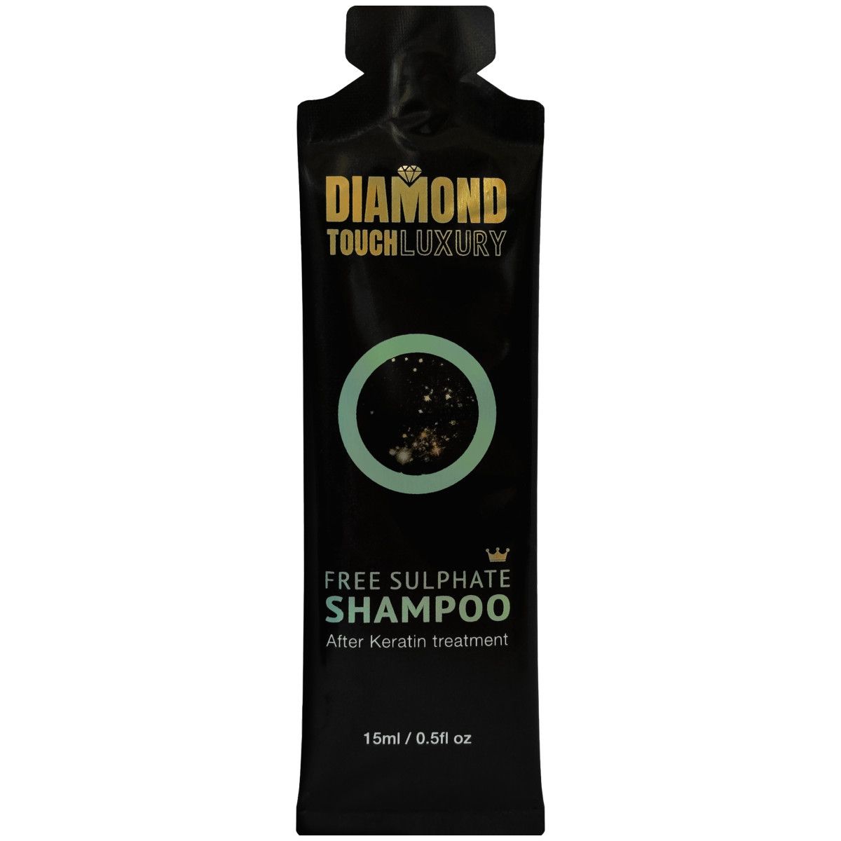 Diamond Touch Luxury Sulphate Free Shampoo - szampon z proteinami soi, 15ml