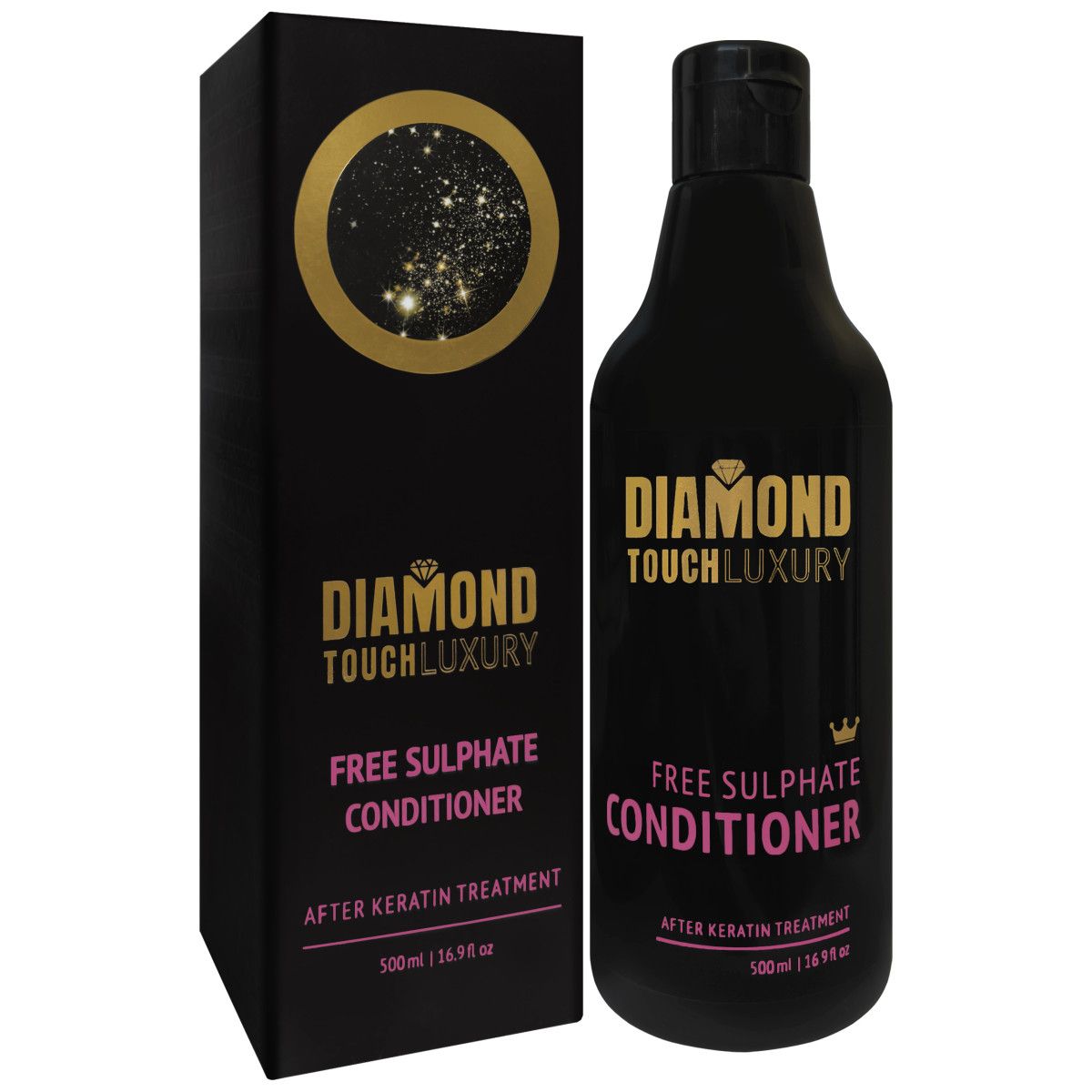 Diamond Touch Luxury Sulphate Free Conditioner - odżywka z proteinami soi, 500ml
