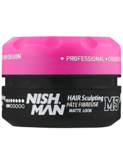 Nishman M5 Fibre Hair Paste Matte - matowa pasta do stylizacji włosów, 100ml