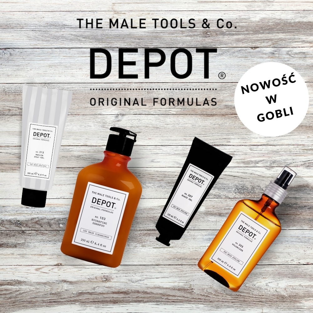 kosmetyki dla mężczyzn marki Depot
